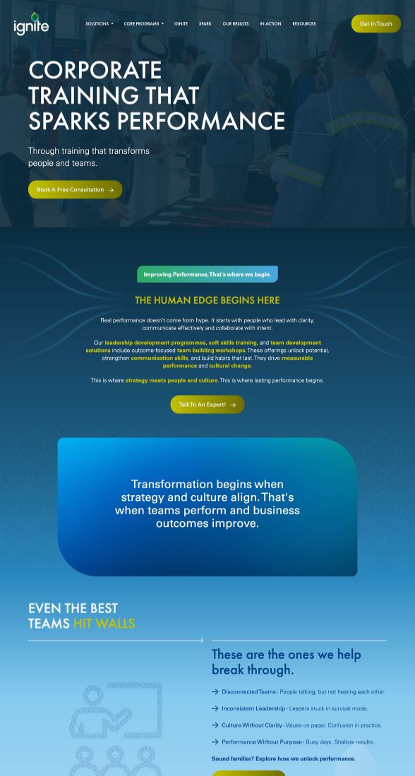 Ignite Website