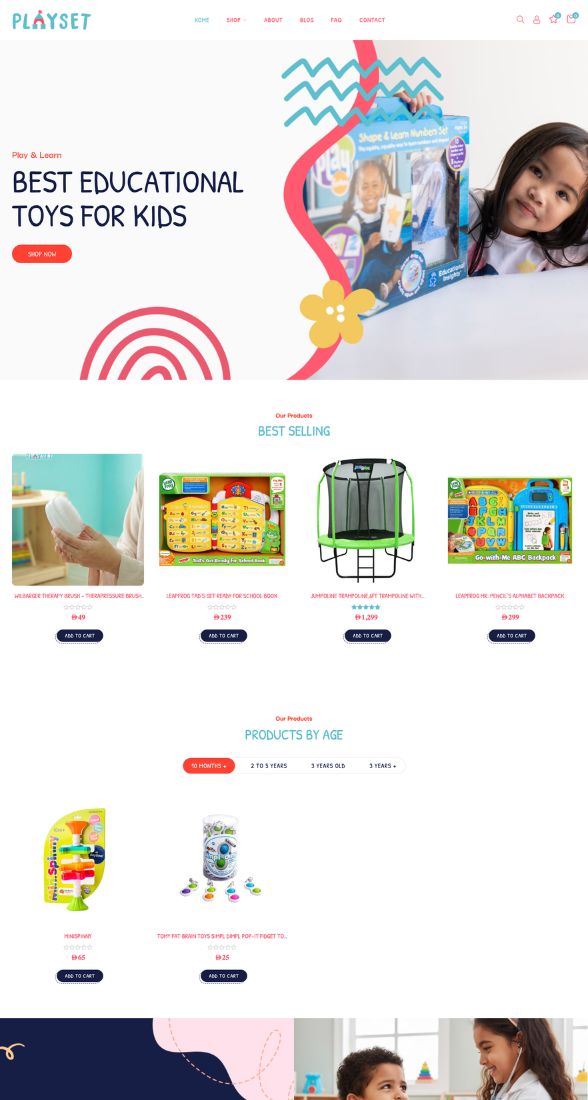 Playset Website
